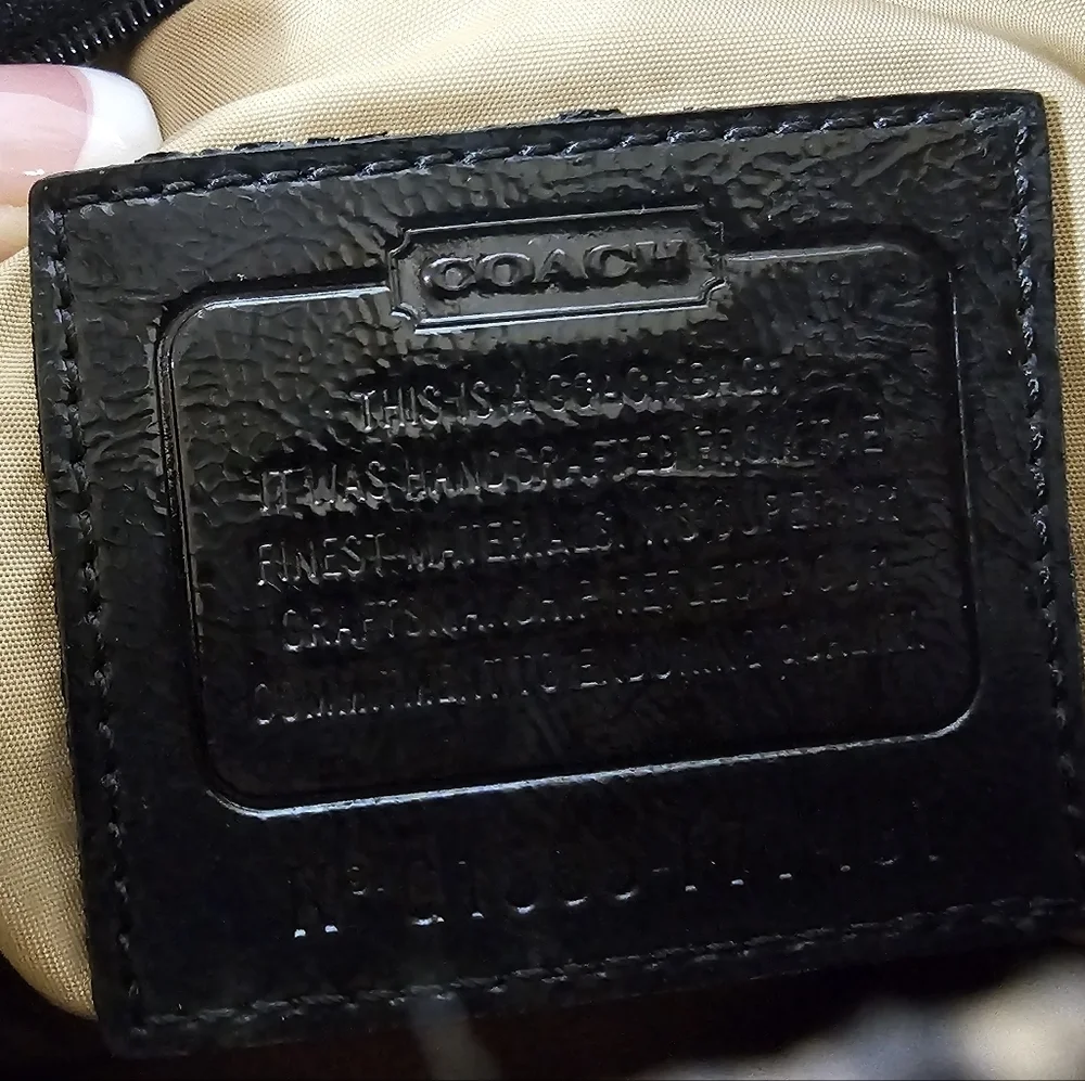 Coach Getaway Snakeskin Print File/Crossbody Bag
